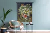 MuchoWow® Wandteppich Wandbehang Blumenstrauß in einer Vase Produktbild-Vorschau 5
