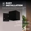 Ledvion 2er Set Wandlampe Innen / Aussen sensor Akku IP44 Produktbild-Vorschau 6