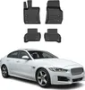 2015-2025 Jaguar XE Tappetini TPE Nero 4 pezzi Anteprima dell’immagine prodotto 1
