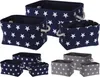 Paniers de rangement décoratifs STARS, 3 pièces, gris Voir les images du produit 3