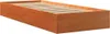 vidaXL Massivholzbett ohne Matratze Wachsbraun 75x190 cm Produktbild-Vorschau 3
