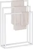 Robusto portasciugamani a 3 bracci bianco largo 40 cm - non Anteprima dell’immagine prodotto 1