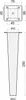 Technical drawing of furniture legs with dimensions. Produktbild-Vorschau