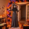 HOMCOM, dekoracja na Halloween, animowana wiedźma, 180 cm, Podgląd zdjęcia produktu 2