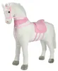 Pink Papaya koń XXL do jazdy "Luna" 125 cm z siodłem, uzdą Podgląd zdjęcia produktu 6