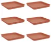 Maison Exclusive - Quadratisches Blumentablett 6 pcs Produktbild-Vorschau 2