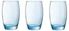 Arcoroc Trinkglaser - 6x Stuck - transparent blau - 350 ml Produktbild-Vorschau 4