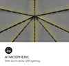 Blumfeldt Pantheon Solid Sky Ambient Solar, pavilon s šedou Náhled obrázku produktu 3