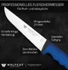 WOLFCUT SoftGrip BLUE-Serie - Fleischermesser 19 cm Klinge Produktbild-Vorschau 2
