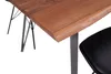Esstisch Baumkante 120 x 80 cm Akazie massiv nussbaumfarben Produktbild-Vorschau 4