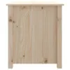vidaXL Table basse 71x49x55 cm pin massif Voir les images du produit 9