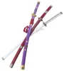 Set mit 3 Katanas aus Holz, Zoro-Schwert, Replik des Wado Produktbild-Vorschau 2