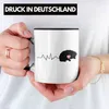 Trendation - Igel Herzschlag Tasse Geschenk Igel-Besitzer Produktbild-Vorschau 2