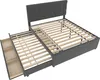 Polsterbett, 140x200cm, Doppelbett, Ehebett mit drei Produktbild-Vorschau 9