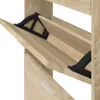 vidaXL Szafka na buty dąb 59x17x108 cm materiał Podgląd zdjęcia produktu 10