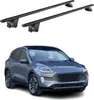 Portapacchi in alluminio per Ford Kuga 2019-2025 nero 2 Anteprima dell’immagine prodotto 11