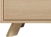 byLIVING Highboard BASTIAN / Eiche bianco, weiß / Griffe Produktbild-Vorschau 7
