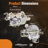 Kit de carburador de doble cuerpo para motores Ford 289, Vista previa de la imagen del producto 8