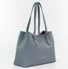 A studio shot of a gray Valentino Bags shopper bag against a white background. Produktbild-Vorschau