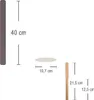 10x Hochwertige Fackeln made in Germany 70 Min. Brennzeit 40cm lang Pechfackel Wachsfackel Fackeln Fackelwanderung Party Deko Garten-Deko Produktbild-Vorschau