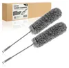 COM-FOUR® 2x XL Chenille-Staubwedel mit Teleskopstiel, Produktbild-Vorschau 1