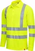 NITRAS MOTION TEX VIZ Warnschutz-Langarm-Poloshirt | Gr. XS Produktbild-Vorschau 1