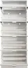 Milani Home - scarpiera moderna 5 ante con specchiocm 24 l Anteprima dell’immagine prodotto 2