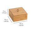 WENKO Bambus Box Terra M mit Deckel Bad WC Küche Büro Produktbild-Vorschau 4