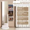 COSTWAY Armoire à bijoux avec miroir, armoire à glace Voir les images du produit 5