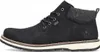 A black Rieker men's boot is shown against a white background. Produktbild-Vorschau