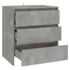 vidaXL Kredens betonowy szary 70x41x75 cm materiał Podgląd zdjęcia produktu 5