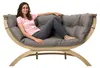 AMAZONAS Loungesofa Siena Due Taupe inkl. Sitzkissen ca. Produktbild-Vorschau 1