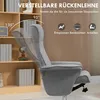 HOMCOM Relaxsessel mit Fußhocker 360°drehbarer Produktbild-Vorschau 4