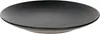A black plate on a white background. Produktbild-Vorschau