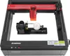 A laser engraver with a rotary attachment holding a baseball. Produktbild-Vorschau