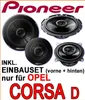 Lautsprecher - Pioneer Komplettset für vorne & hinten für Produktbild-Vorschau 1
