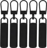 Set Reißverschlussanhänger aus Metall, 5 Stück, schwarz Produktbild-Vorschau 7
