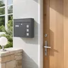 Skrzynka na listy Wiltec V12 antracyt 360 x 115 x 320 mm, Podgląd zdjęcia produktu 9