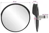 vidaXL Miroir de circulation Convexe PC-plastique noir 30 Voir les images du produit 6