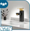 Cubo S-1022Bg Schwarz/Gold Waschtischarmatur Produktbild-Vorschau 7