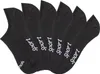 Bench Sneakersocken 6 -teilig 6x schwarz Größe 43/46 Produktbild-Vorschau 1