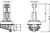 Kit 2 lampadine LEDriving HL EASY H8/H11/H16 Osram, codice Anteprima dell’immagine prodotto 6
