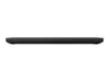A side view of a closed black laptop on a white background. Produktbild-Vorschau