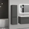 Hochschrank Hängeschrank Soft-Close Badschrank Badezimmer Produktbild-Vorschau 2