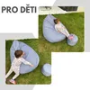 Sedací vak XXXL + podnožka sivá do interiéru na terasu Náhľad obrázku produktu 9
