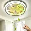 75W Leise Deckenventilator, Kristall Deckenleuchte RGB Produktbild-Vorschau 4