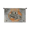 MuchoWow® Wandteppich Wandbehang Mancave - Auto - Orange - Produktbild-Vorschau 1