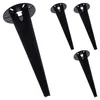 Relaxdays Erdspieß für Gartenleuchte, 4er Set, Bodenanker Produktbild-Vorschau 1