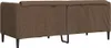 Design Sofa 2-Sitzer Braun Stoff, Schlafsofas 2024 Neu Produktbild-Vorschau 6