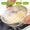 Küchensieb Edelstahl 1 Stück, Nudelsieb Mit Griffen Und Produktbild-Vorschau 5